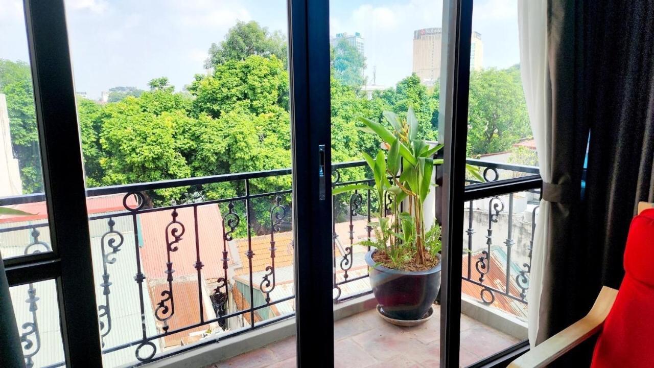 T Home Balcony Homestay Hanoi Zimmer foto